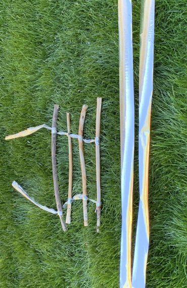 Cover flap - cordage side